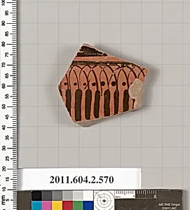 Terracotta fragment of a column-krater (bowl for mixing wine and water) by Unknown Artist