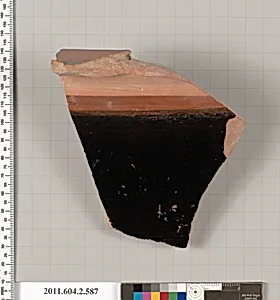 Terracotta fragment of a column-krater (bowl for mixing wine and water)