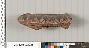 Terracotta fragment of a column-krater (bowl for mixing wine and water) by Unknown Artist