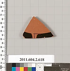 Terracotta fragment of a column-krater (bowl for mixing wine and water)