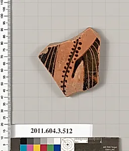 Terracotta fragment of a column-krater (bowl for mixing wine and water) by Unknown Artist