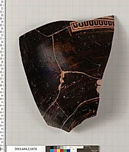 Terracotta fragment of a hydria (water jar)