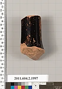 Terracotta fragment of a krater (bowl for mixing wine and water)? by Unknown Artist