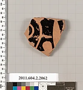 Terracotta fragment of a krater (bowl for mixing wine and water)? by Unknown Artist