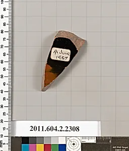 Terracotta fragment of a krater (bowl for mixing wine and water)?