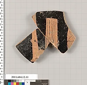 Terracotta fragment of a krater (deep bowl) by Unknown Artist