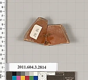 Terracotta fragment of a kylix (cup)? by Unknown Artist
