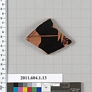 Terracotta fragment of a kylix (drinking cup)