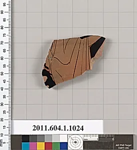 Terracotta fragment of a kylix (drinking cup)