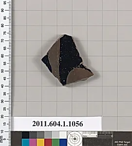 Terracotta fragment of a kylix (drinking cup)