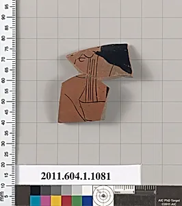 Terracotta fragment of a kylix (drinking cup)