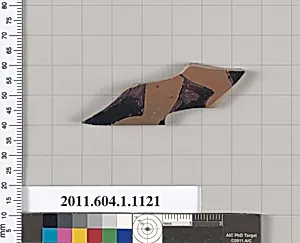 Terracotta fragment of a kylix (drinking cup)
