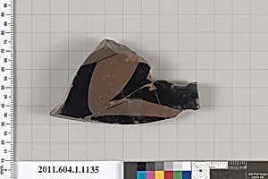 Terracotta fragment of a kylix (drinking cup)