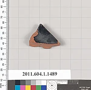 Terracotta fragment of a kylix (drinking cup)