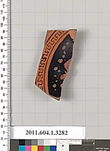 Terracotta fragment of a kylix (drinking cup)