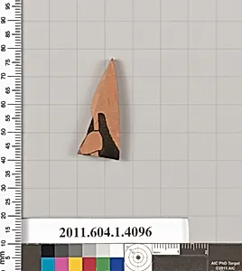Terracotta fragment of a kylix (drinking cup)