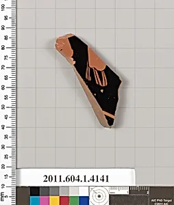 Terracotta fragment of a kylix (drinking cup)