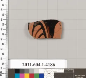 Terracotta fragment of a kylix (drinking cup) by Unknown Artist