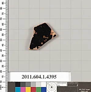 Terracotta fragment of a kylix (drinking cup)