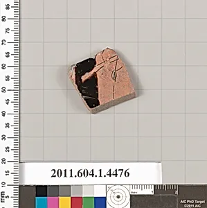 Terracotta fragment of a kylix (drinking cup)