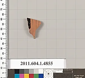 Terracotta fragment of a kylix (drinking cup)