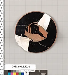 Terracotta fragment of a kylix (drinking cup) by Unknown Artist