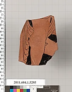 Terracotta fragment of a kylix (drinking cup) by Unknown Artist