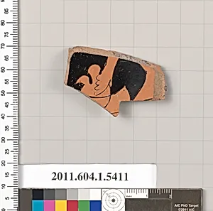 Terracotta fragment of a kylix (drinking cup) by Unknown Artist