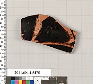 Terracotta fragment of a kylix (drinking cup) by Unknown Artist
