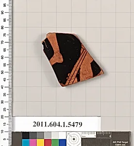 Terracotta fragment of a kylix (drinking cup) by Unknown Artist