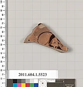 Terracotta fragment of a kylix (drinking cup) by Unknown Artist