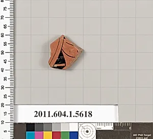 Terracotta fragment of a kylix (drinking cup) by Unknown Artist