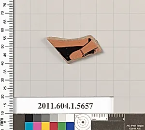 Terracotta fragment of a kylix (drinking cup) by Unknown Artist