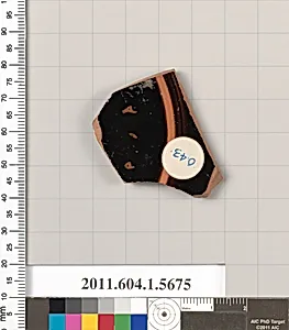 Terracotta fragment of a kylix (drinking cup) by Unknown Artist