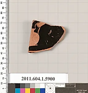 Terracotta fragment of a kylix (drinking cup) by Unknown Artist
