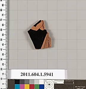 Terracotta fragment of a kylix (drinking cup) by Unknown Artist