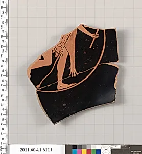 Terracotta fragment of a kylix (drinking cup) by Unknown Artist