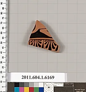 Terracotta fragment of a kylix (drinking cup) by Unknown Artist