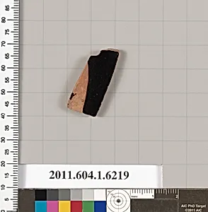 Terracotta fragment of a kylix (drinking cup) by Unknown Artist