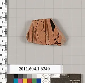 Terracotta fragment of a kylix (drinking cup) by Unknown Artist