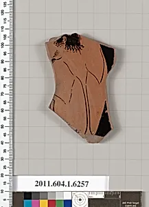 Terracotta fragment of a kylix (drinking cup) by Unknown Artist