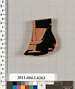 Terracotta fragment of a kylix (drinking cup) by Unknown Artist