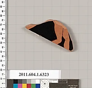 Terracotta fragment of a kylix (drinking cup) by Unknown Artist