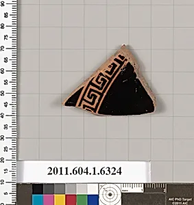 Terracotta fragment of a kylix (drinking cup) by Unknown Artist