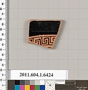 Terracotta fragment of a kylix (drinking cup) by Unknown Artist