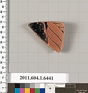 Terracotta fragment of a kylix (drinking cup) by Unknown Artist