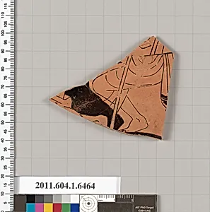 Terracotta fragment of a kylix (drinking cup) by Unknown Artist