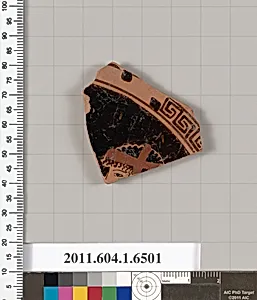 Terracotta fragment of a kylix (drinking cup) by Unknown Artist
