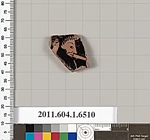 Terracotta fragment of a kylix (drinking cup) by Unknown Artist
