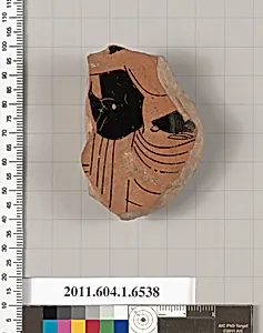 Terracotta fragment of a kylix (drinking cup) by Unknown Artist